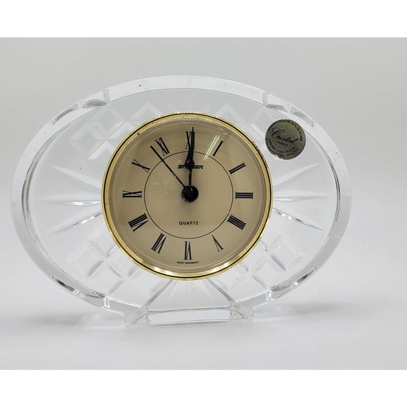 Vintage Cristal Brand Quarts Clock - Picture 1 of 7